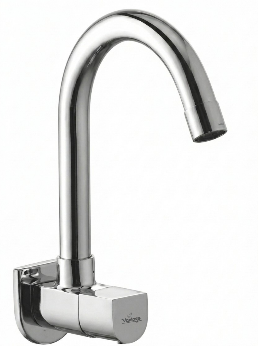 Sink Cock with Swivel Spout (Cosmic)