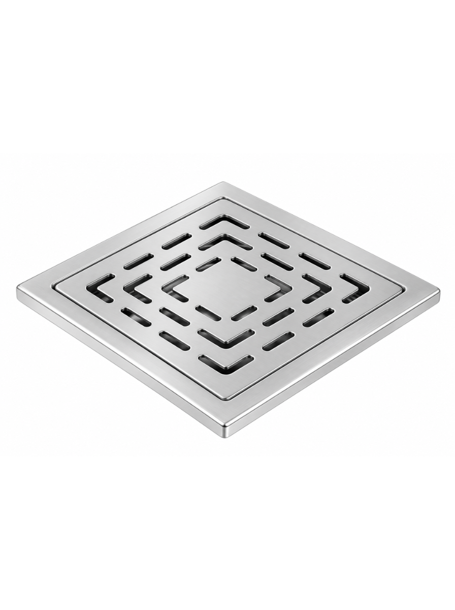 Drain Cover Square Lunar S.S.