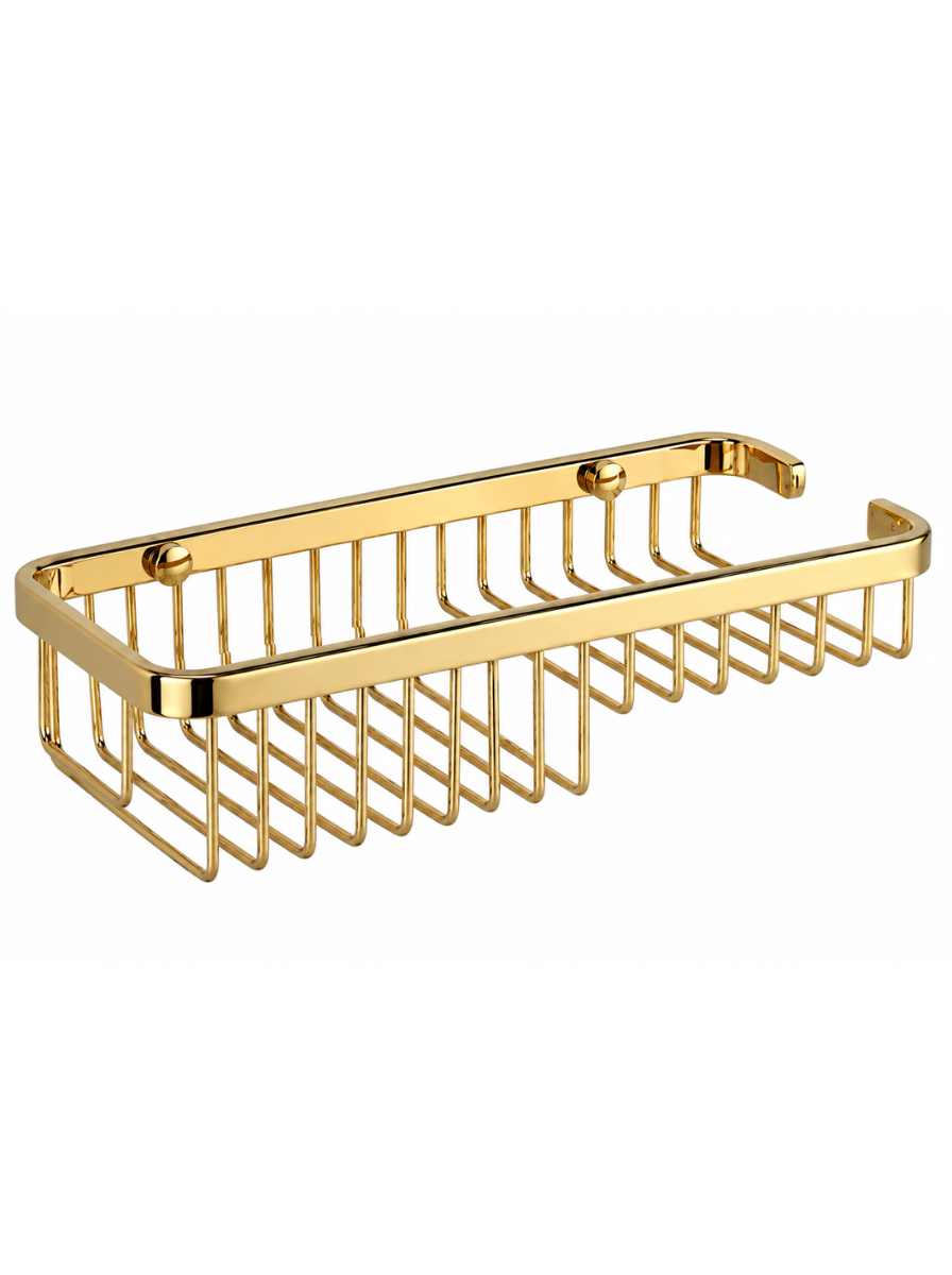 Double Front Shower Basket