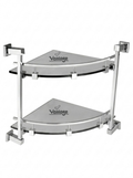 Corner Glass shelf (Double Layer) (Chakor)