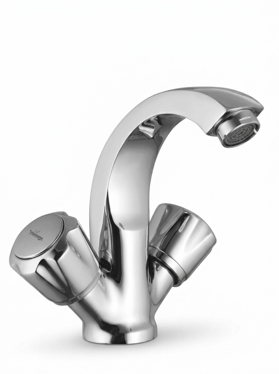 Center Hole Basin Mixer (Crown)
