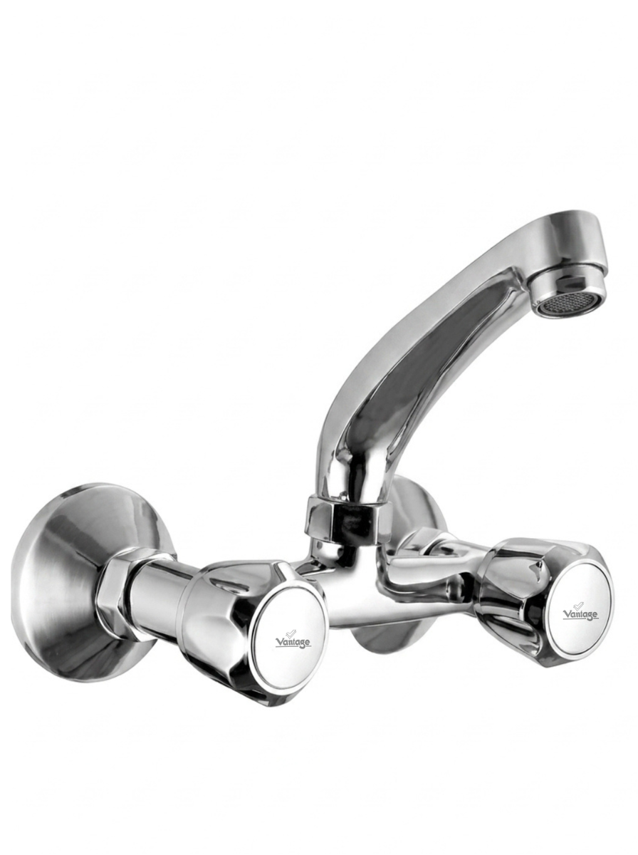Sink Mixer with Swivel Spout (Crown)