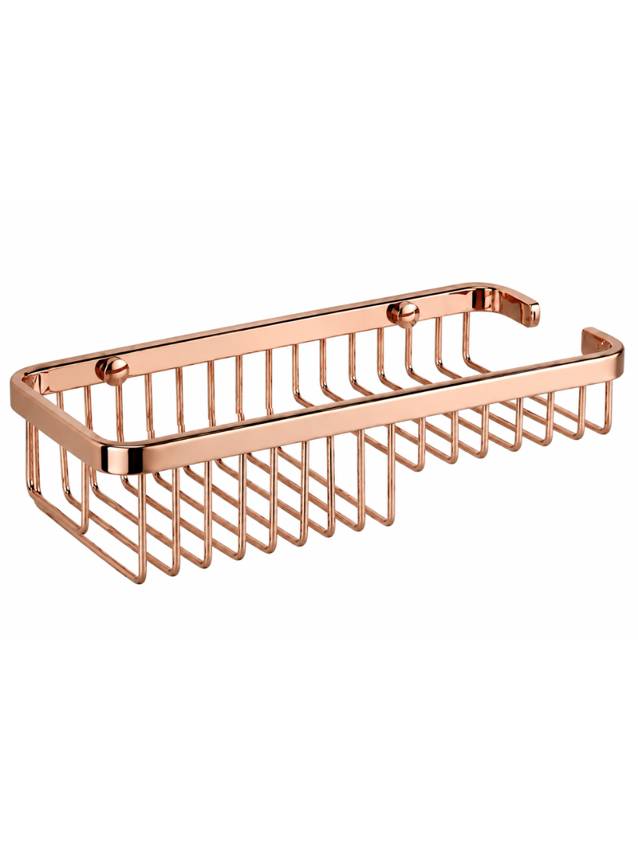 Double Front Shower Basket