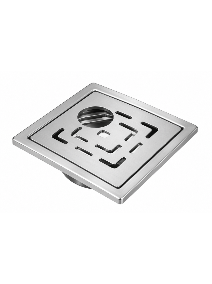 Drain Cover Square Lunar S.S.