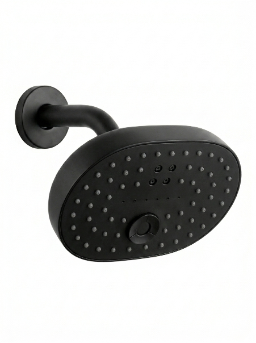 O/H Omega Chrome (with Shower Arm & Wall Flange) (Multifunction ABS Shower)