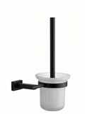 Toilet Brush Holder Wall Mounted (Glass) (QBO)
