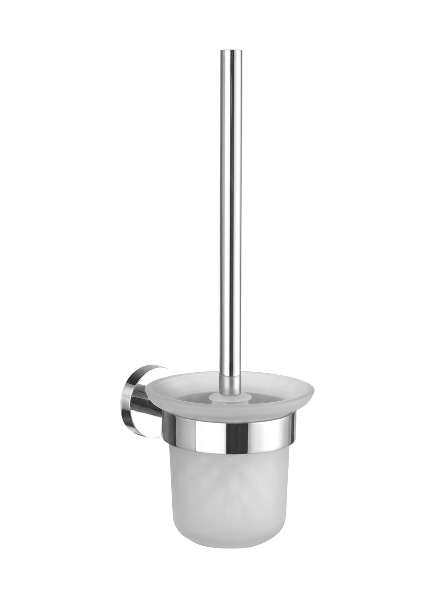 Toilet Brush Holder Wall Mounted (Glass) (Atom)
