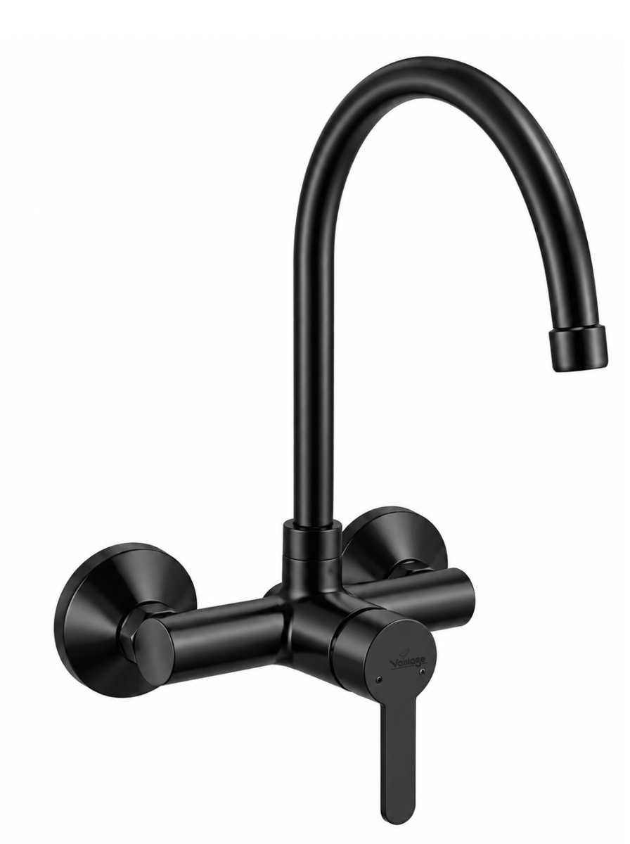 Single Lever Sink Mixer Wall Mounted (Aura)