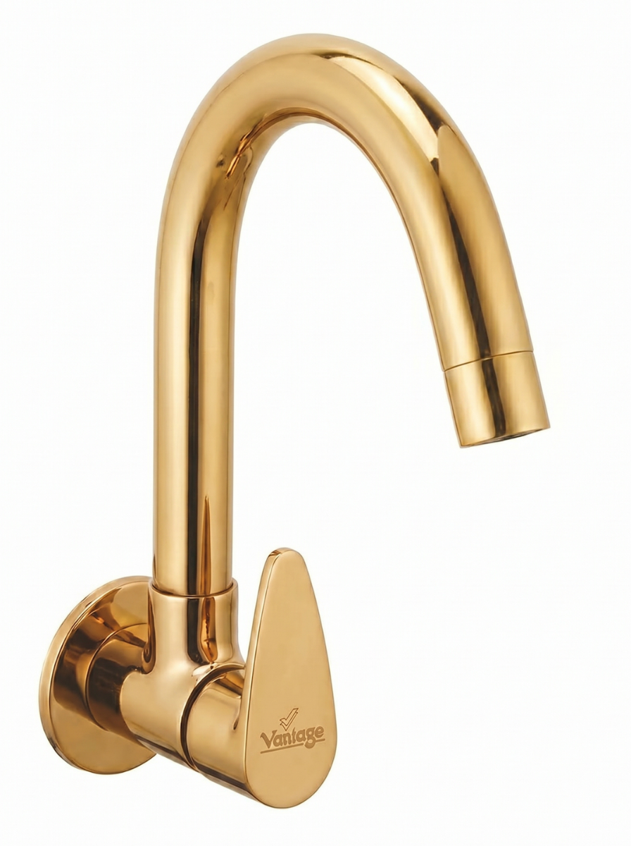 Sink Cock with Swivel Spout (Vision)