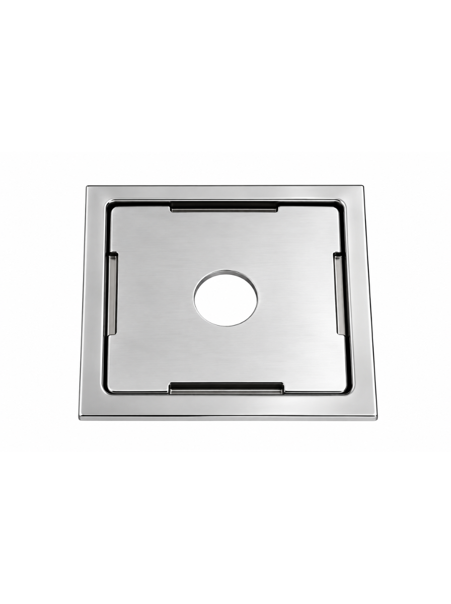 Drain Cover Square Plain S.S.