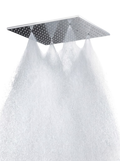 3 Bar + Pressure required (Multi Function Ceiling Shower)