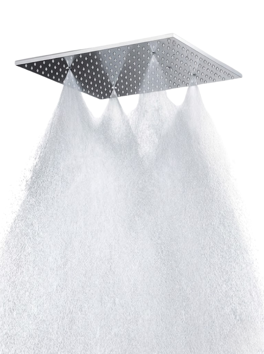 3 Bar + Pressure required (Multi Function Ceiling Shower)