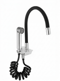 Sink Cock (Flexible Spout) with Hand Spray