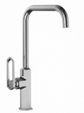Single Lever Sink Mixer Table Mounted with Swivel Spout (Brass)