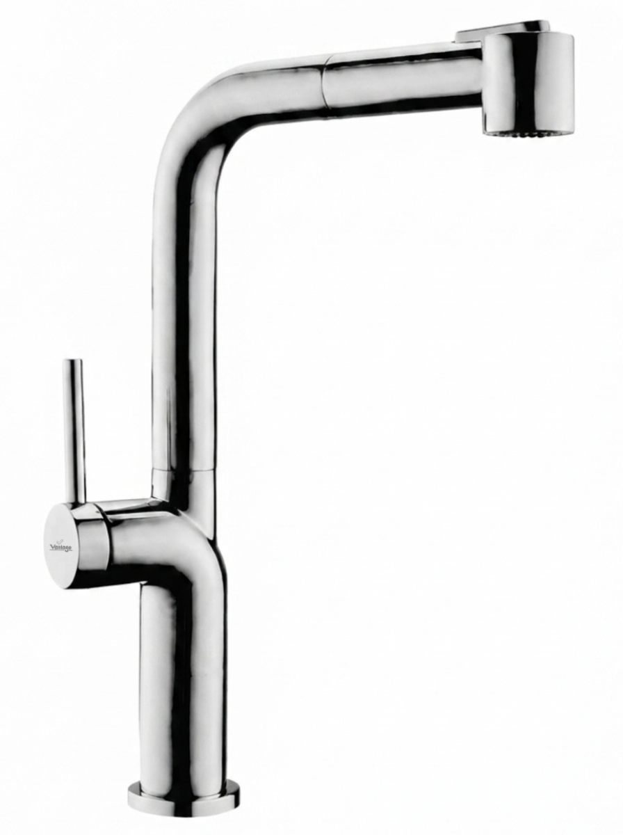 Single Lever Sink Mixer Pull Out Dual Flow (Matte Black)