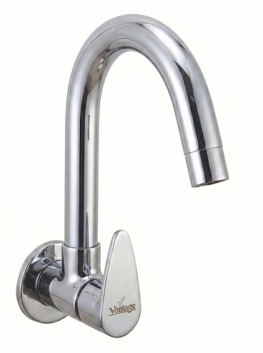 Sink Cock with Swivel Spout (Vision)