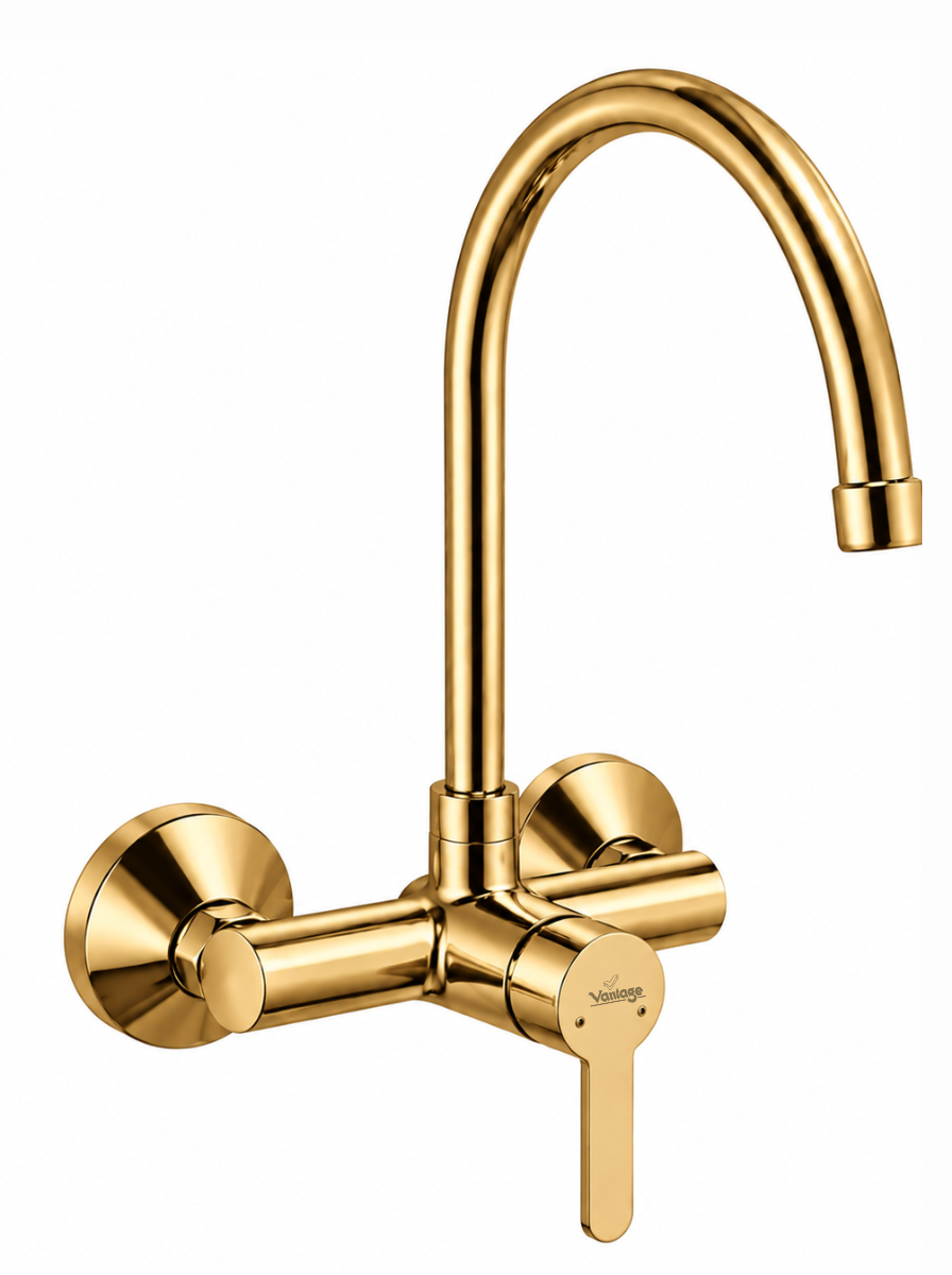 Single Lever Sink Mixer Wall Mounted (Aura)