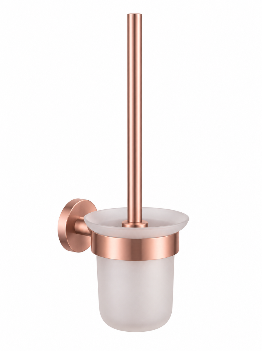 Toilet Brush Holder Wall Mounted (Glass) (Atom)