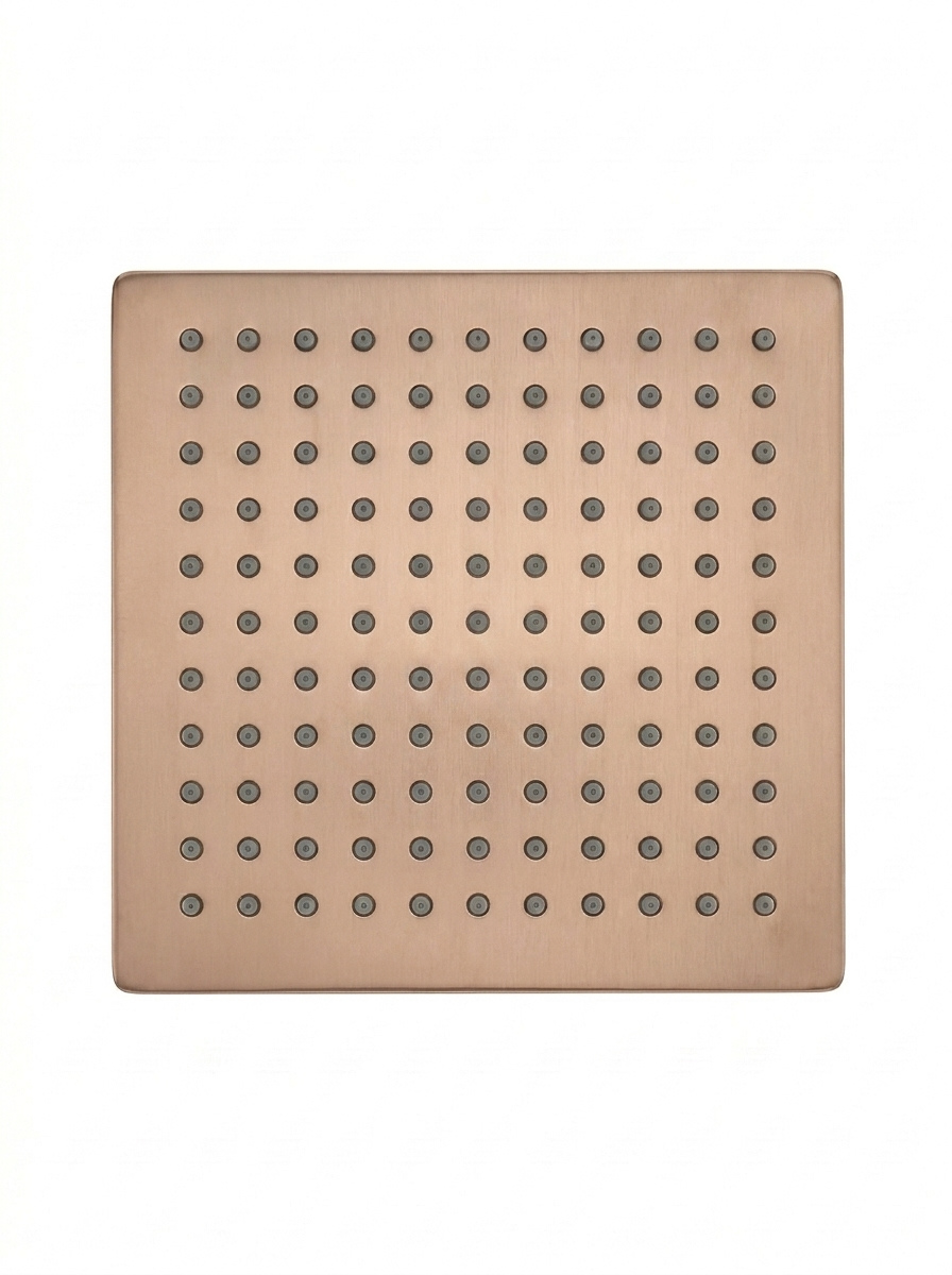 O/H Brass Shower Square (Rain Shower)