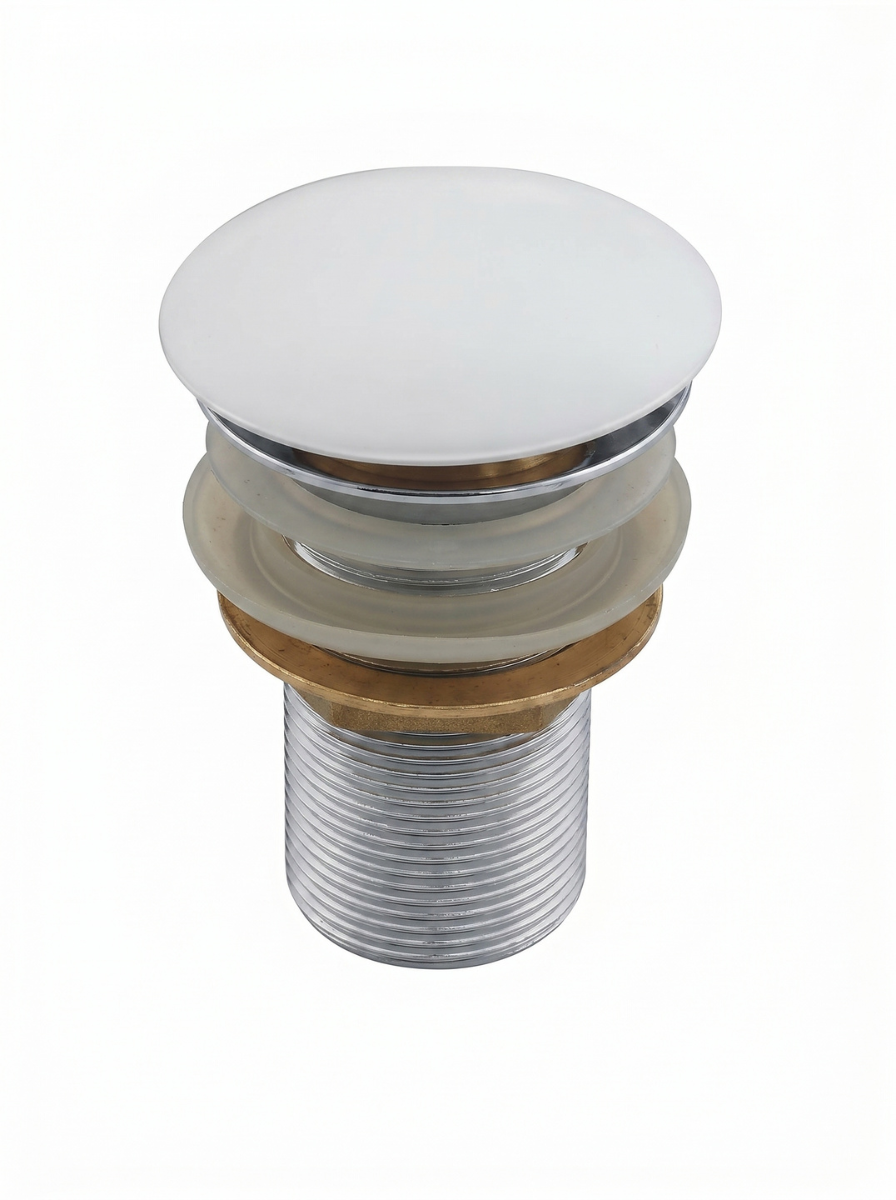 Ceramic Pop-Up Waste Coupling (White)