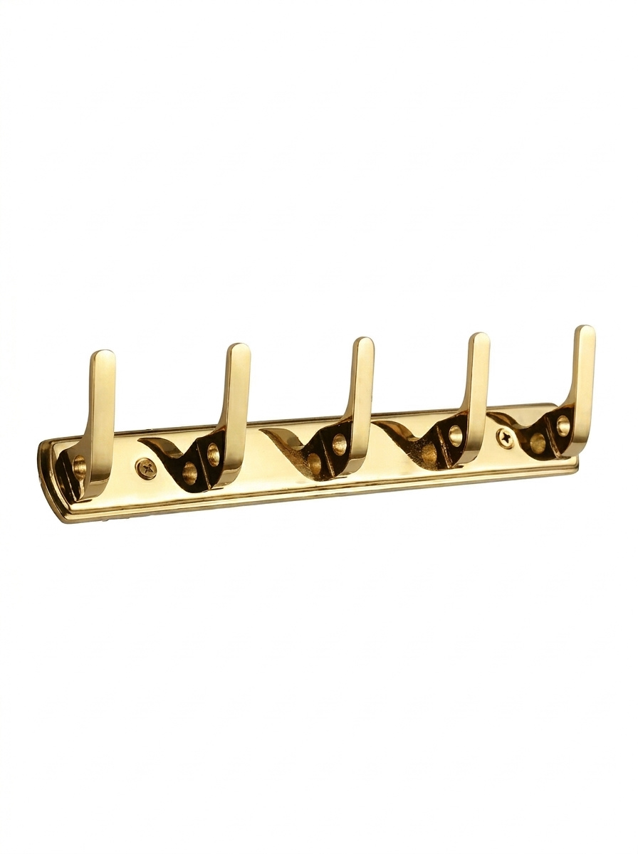 Robe Hook (Forged Brass)