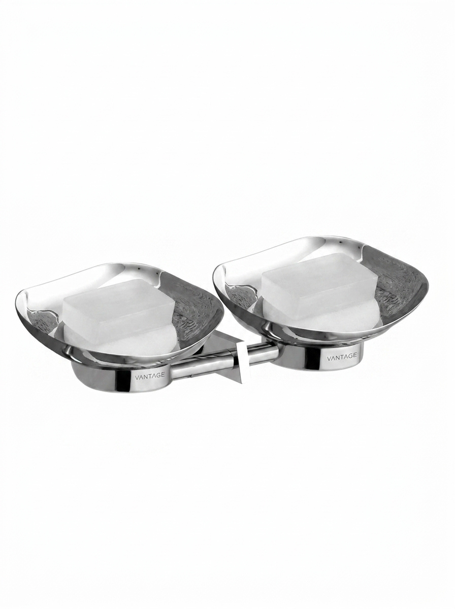 Double Soap Dish(Brass) (Awesome)