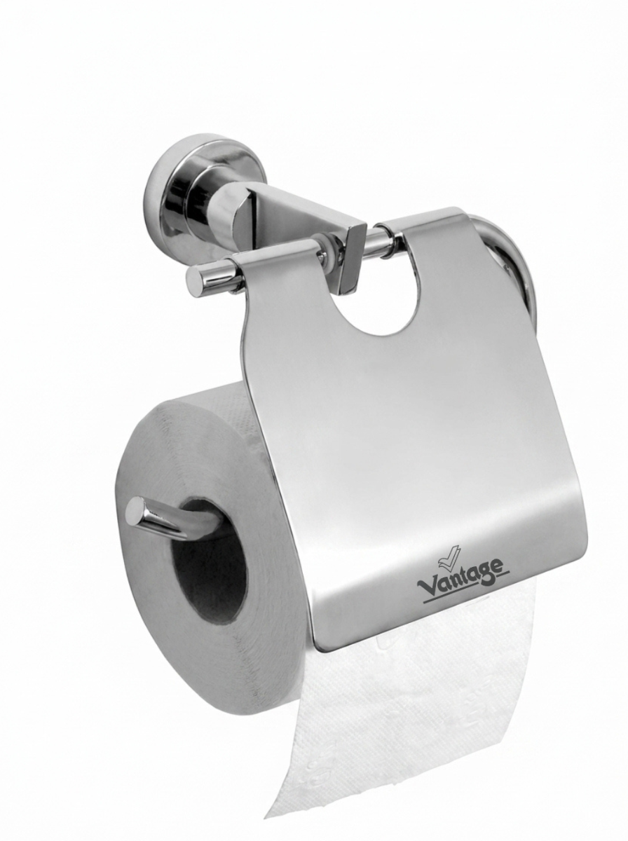 Toilet Paper Holder With Flap (Awesome)