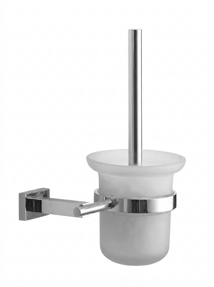 Toilet Brush Holder Wall Mounted (Glass) (Chakor)