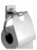 Toilet Paper Holder with Flap (Rhombus)