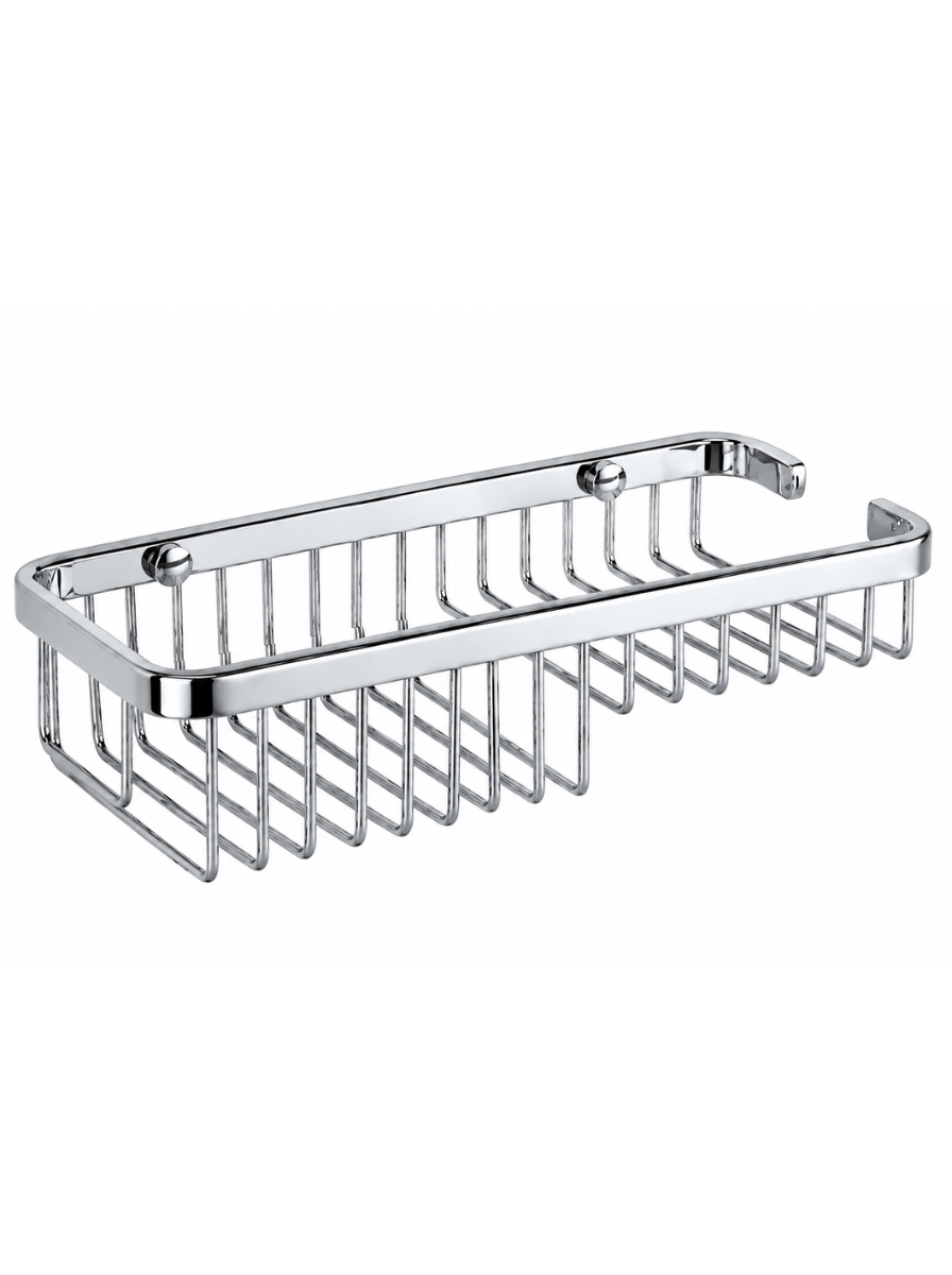 Double Front Shower Basket