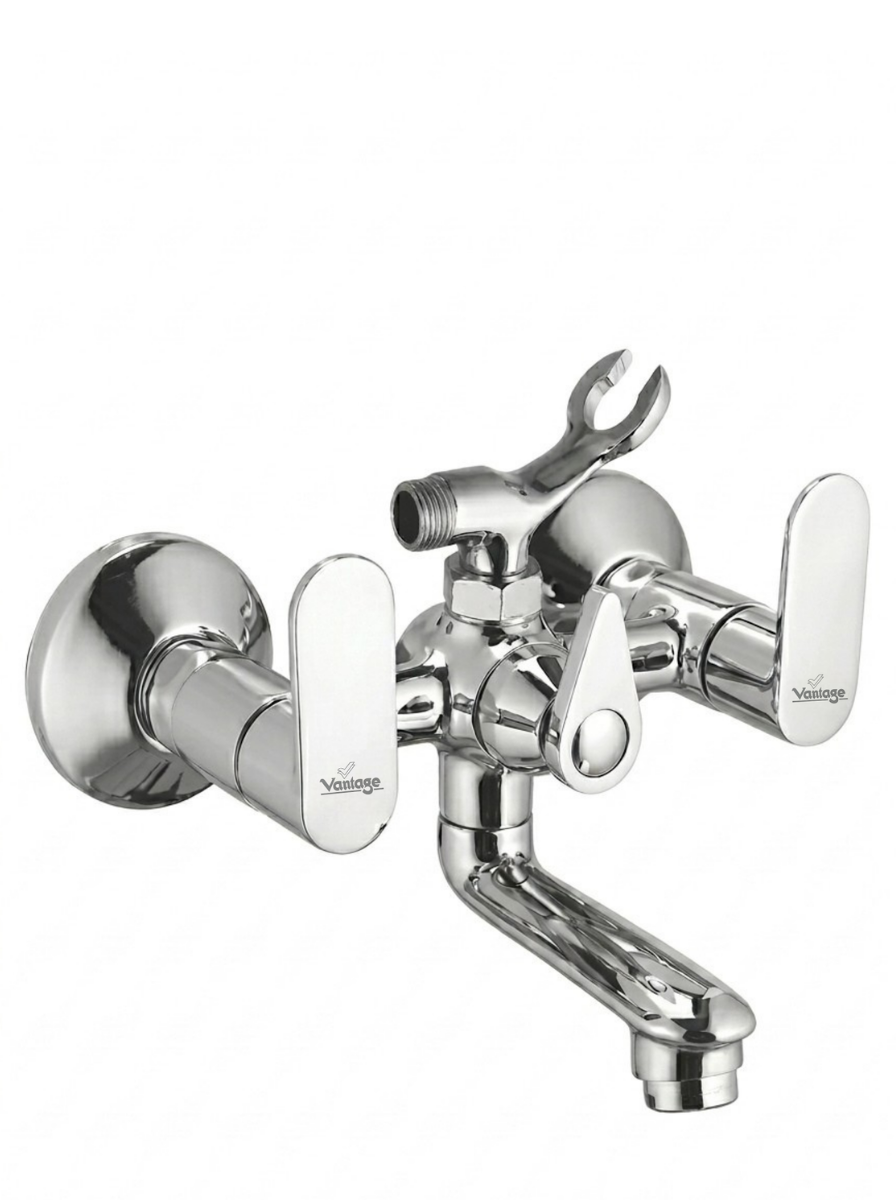 Wall Mixer With Tel. Shower Arr. only with Tel. Shower Crutch (Optra)