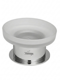 Counter Soap Dish Brass Round