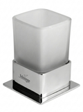 Counter Tumbler Holder Brass Square