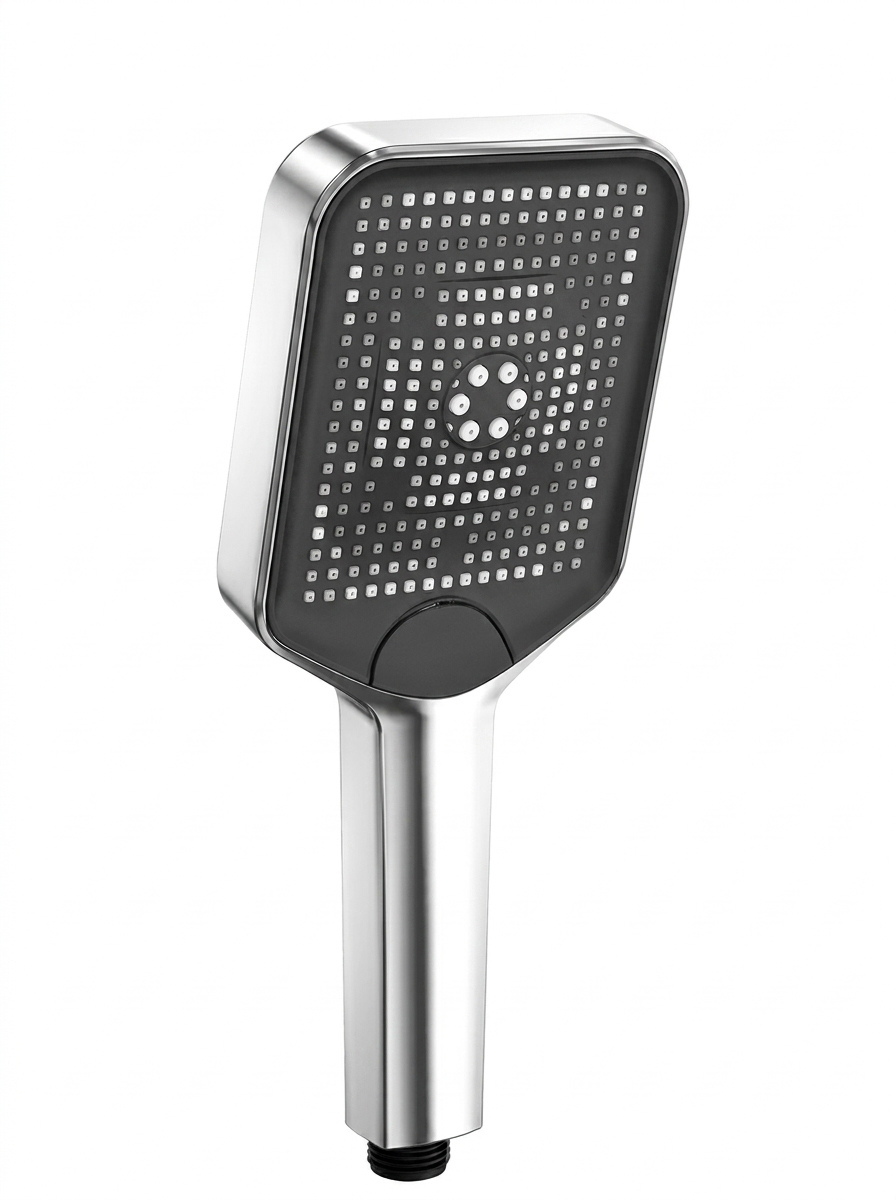 Hand Shower Cloud Black (Powder Rain) with 1.5mtr. SS Tube & Adj. Abs Hook (Hand Shower Multi Function)