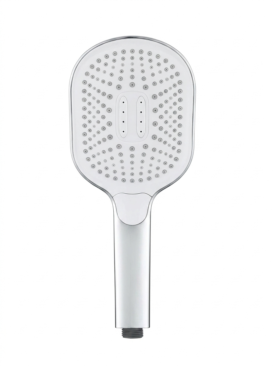 Hand Shower Quad White with 1.5mtr. SS Tube & Adj. Abs Hook (Hand Shower Multi Function)