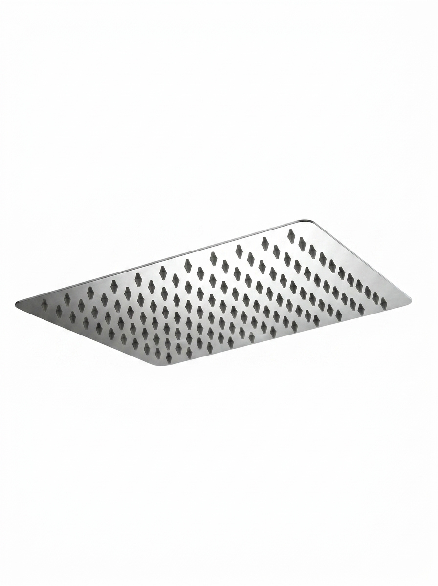 O/H Ultraslim Steel Shower Eco Square (Rain Shower)