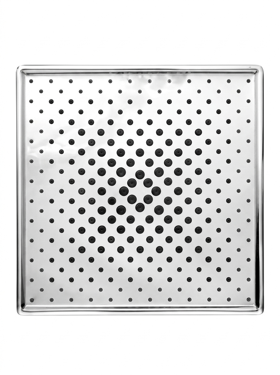O/H Steel Torrent Shower Square (Rain Shower)