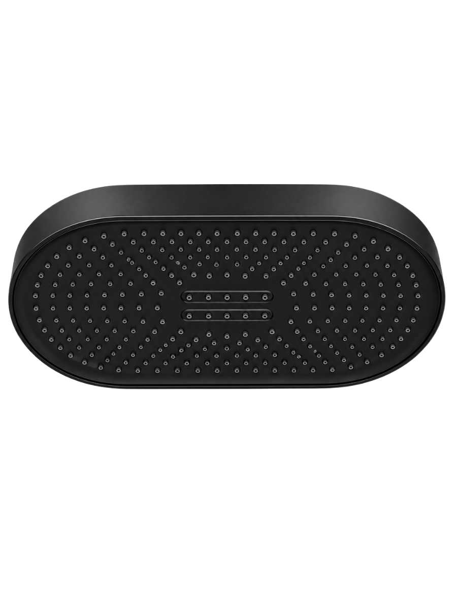 O/H Quad Shower Black (Premium ABS Shower)