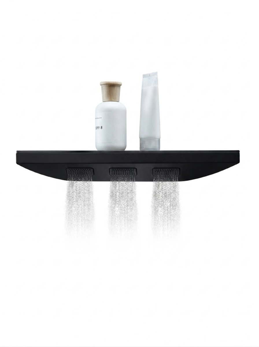 Shoulder Shower (with Toughened Glass Shelf (Rain Shower)