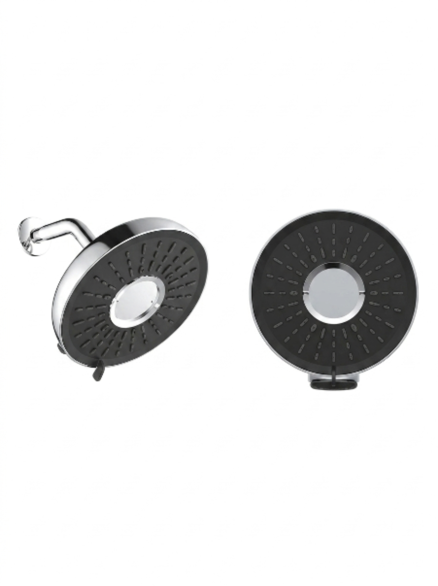 O/H Rolex Shower 3 Flow (with Shower Arm, Wall Flange & Water Softener) (Multifunction ABS Shower)