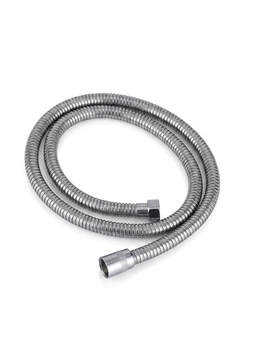Flexible Shower Tube S.S. (Heavy Brass Nuts) (Shower Tube)