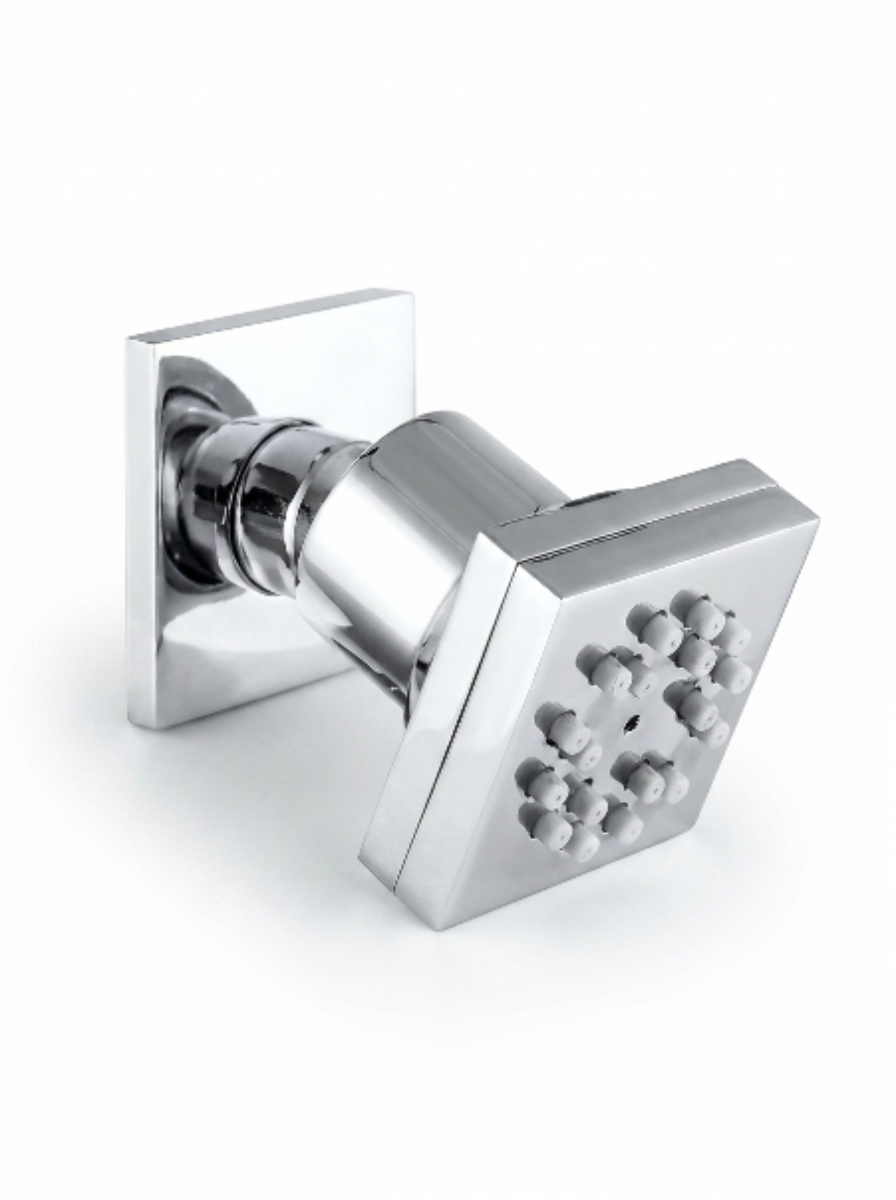 Body Jet 2" x 2" Square Dual Flow (Rain & Mist)