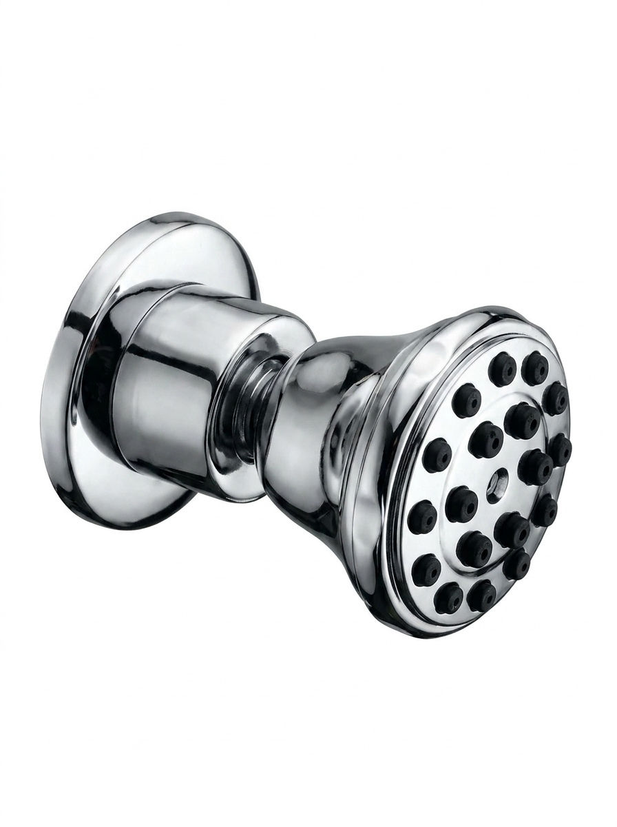 Body Jet 2" x 2" Round Dual Flow (Rain & Mist)