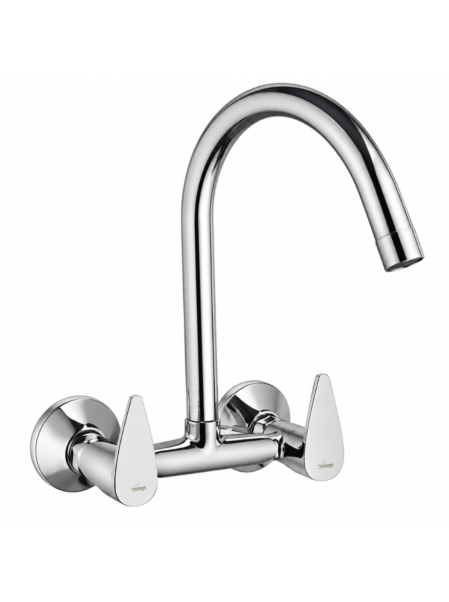 Sink Mixer with Long Swivel Spout (Vision)