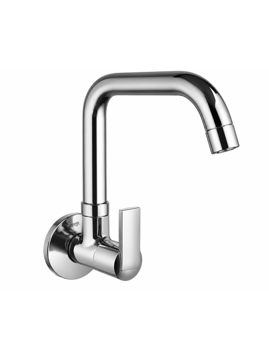 Sink Cock with J Swivel Spout (Arial)