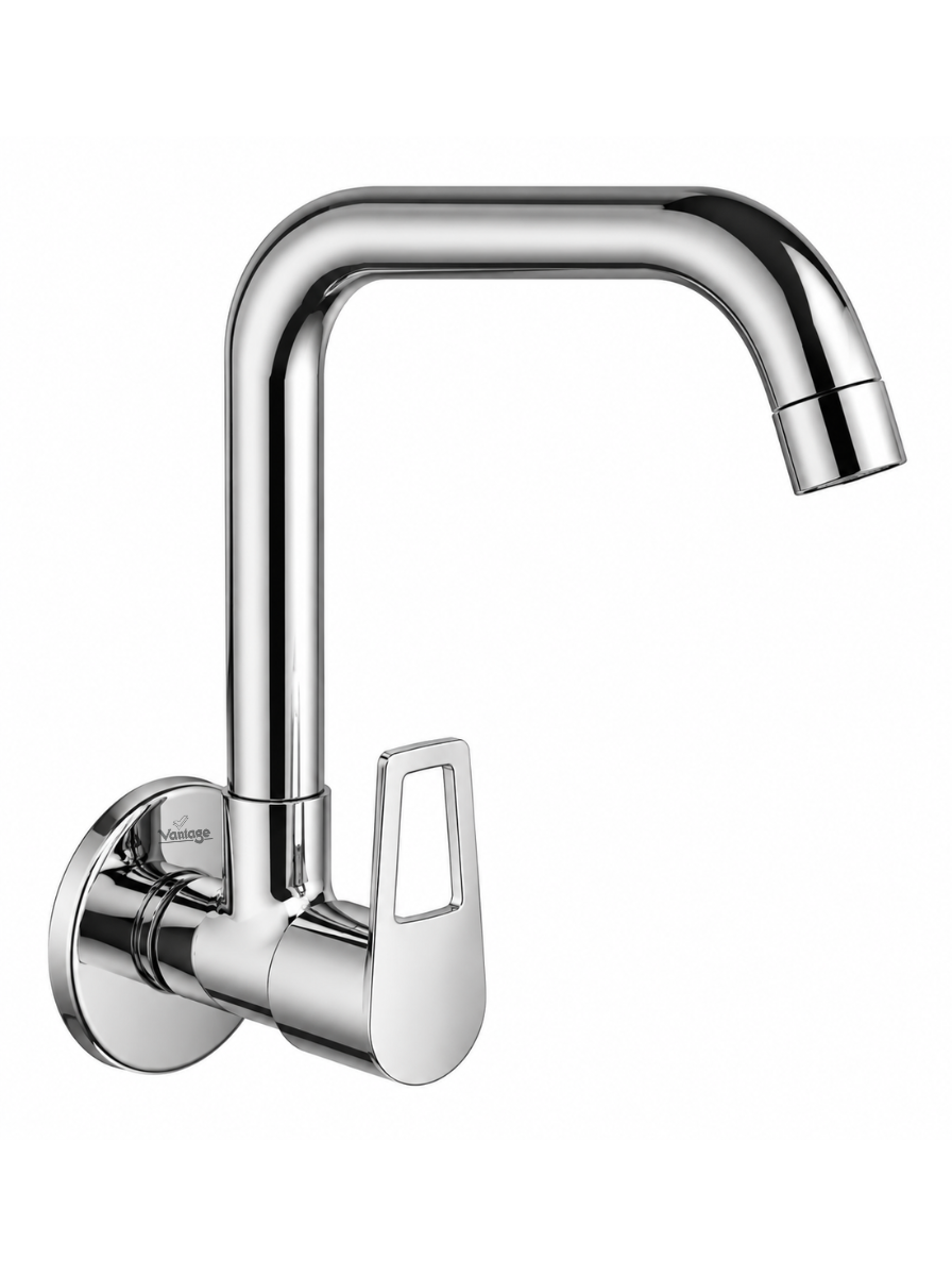 Sink Cock with J Swivel Spout (Aric)