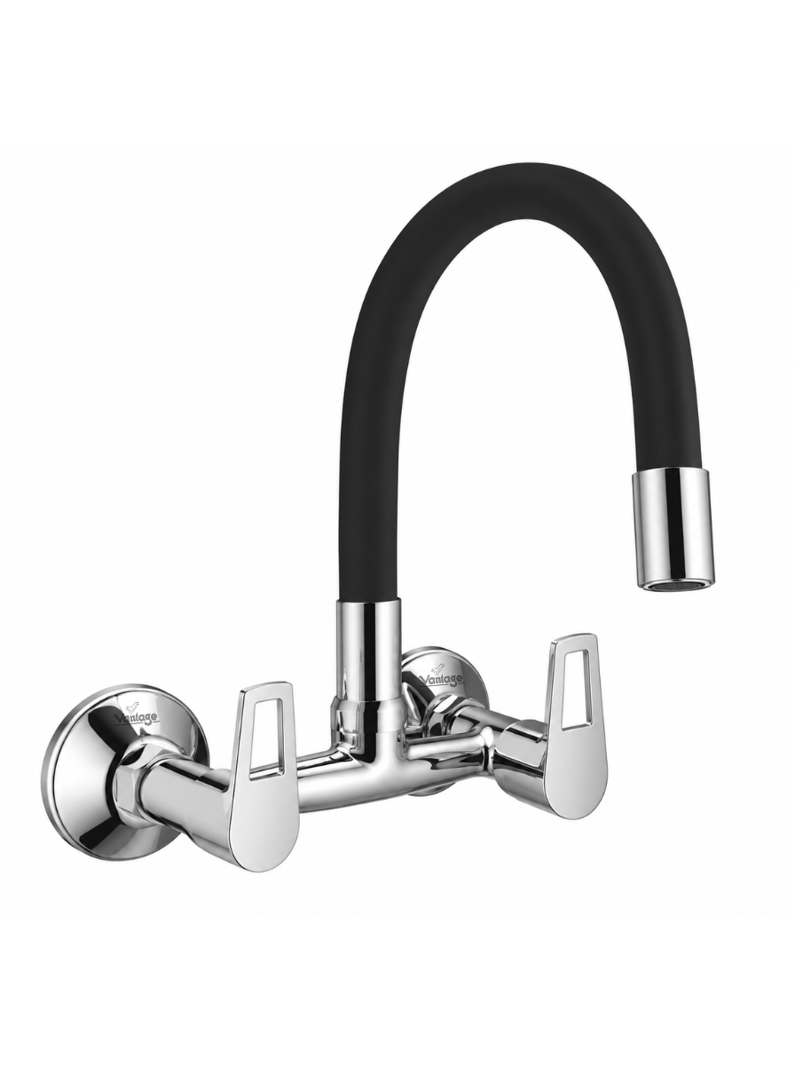 Sink Mixer with Flexible S.F. Swivel Spout (Aric)