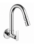 Sink Cock with Swivel Spout with 360° Dual Flow Nozzle (Line)