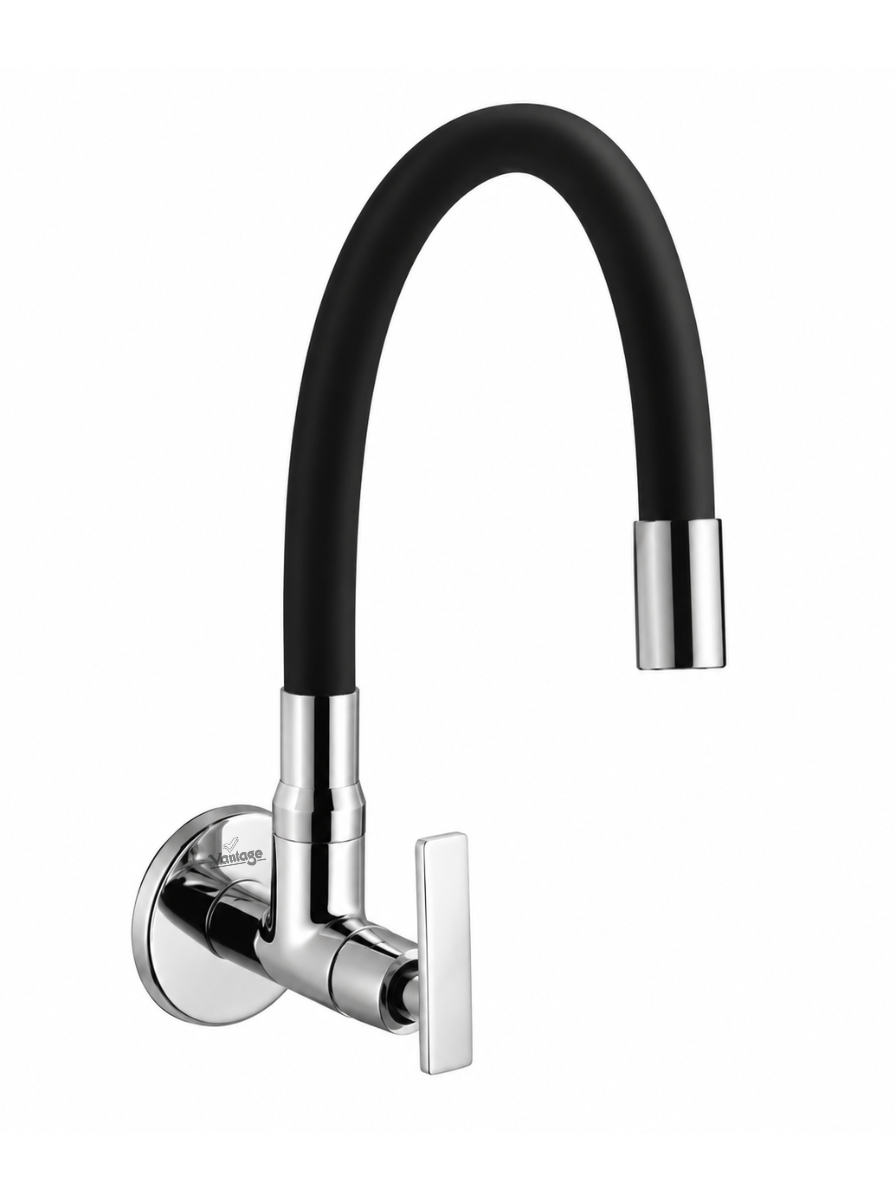 Sink Cock with Flexible S.F. Spout (Line)