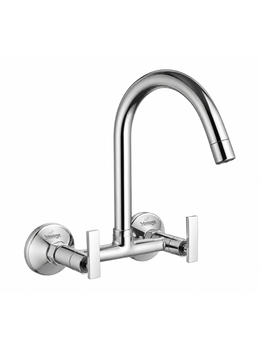 Sink Mixer with Long Swivel Spout (Line)